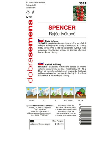 Dobrá semená Buschtomate Spencer