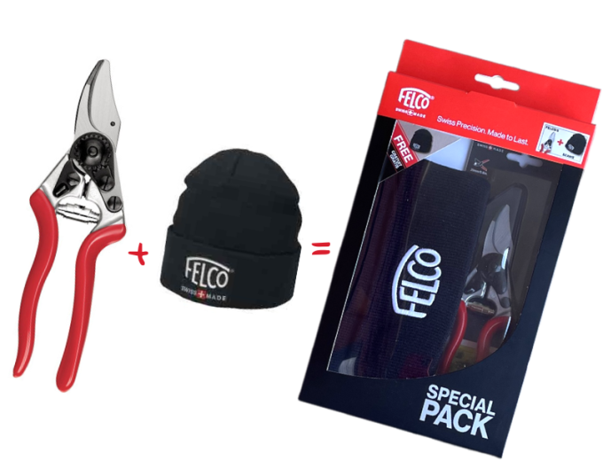 FELCO 6 Gartenschere + FELCO Wintermütze