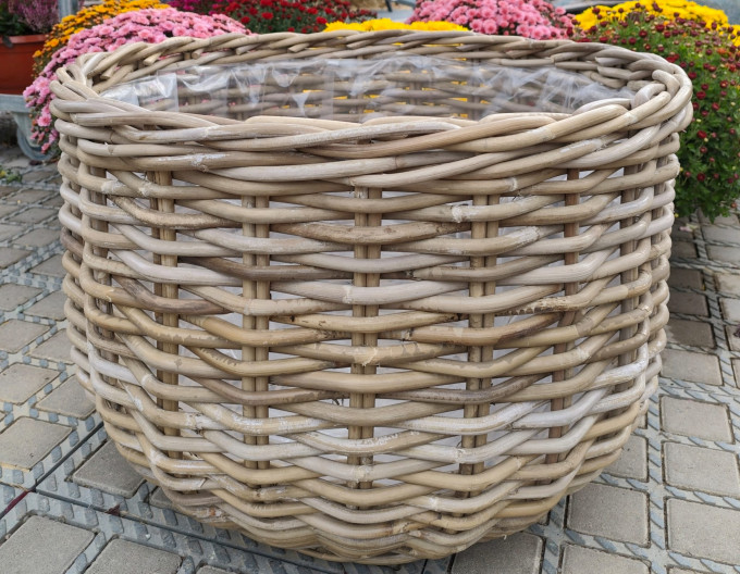 Großer Rattankorb