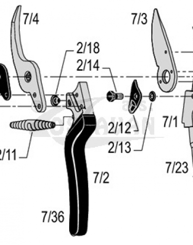Felco 7/22 Drehgriff