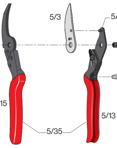 FELCO 5 Gartenschere