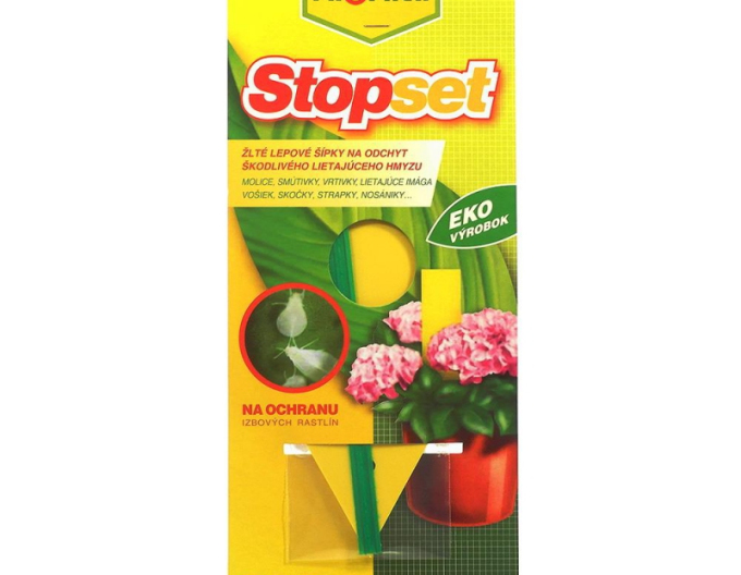 STOPSET GELBE KLEBEPFEILE