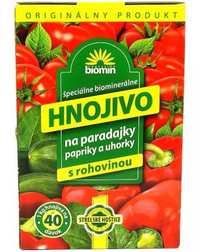 Forestina organisch-mineralischer Dünger für Tomaten, Paprika und Gurken mit Horn 1kg