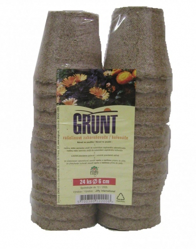 Grunt - Torfquelltöpfe 24stk. Durchmesser 6cm
