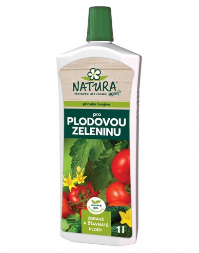 Natura Flüssigdünger für Fruchtgemüse 1l
