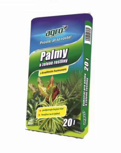 AGRO-Substrat für Palmen und Grünpflanzen 20l
