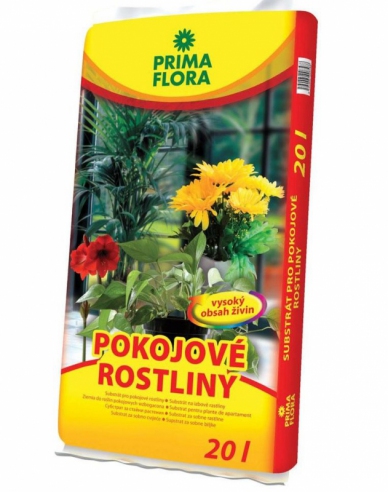 PRIMAFLORA Substrat für Zimmerpflanzen 20l