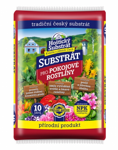 Hoštický Substrat für Zimmerpflanzen 10l