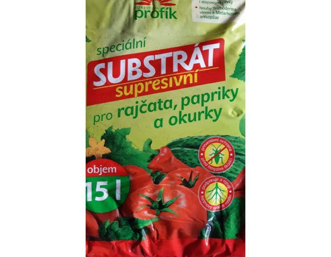 Profík Suppressivsubstrat für Tomaten, Paprika und Gurken 15l