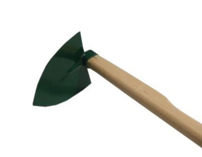 Hacke Dynas spitz groß mit Stiel 120cm