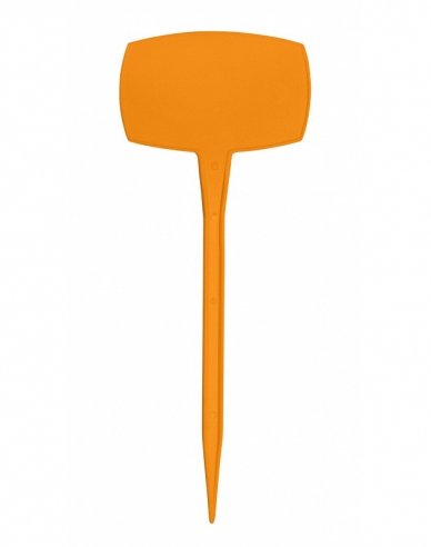 Namensschild für Pflanzen orange 1pc 20cm