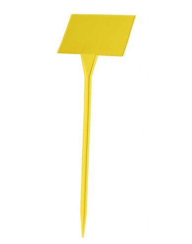 Pflanzen-Namensschild gelb 1Stück 42cm